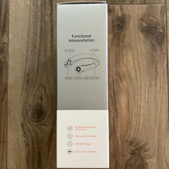 NIB Jisulife Neck Fan - Picture 2 of 5